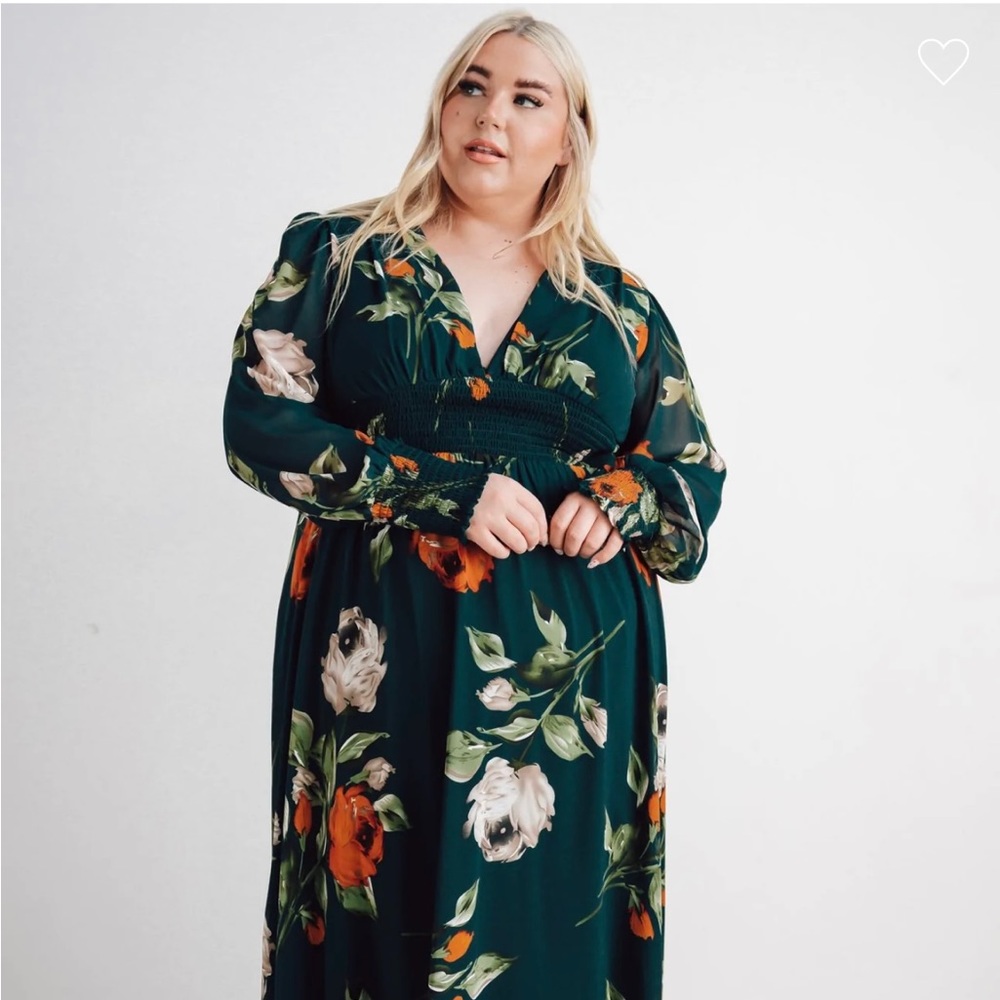 Topaz Floral Maxi Dress Baltic Born